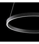 Lampy wiszące okręgi - Maytoni Rim Wisząca LED 38W 3732K 1283lm Czarny  MOD058PL-L32B4K - product 4