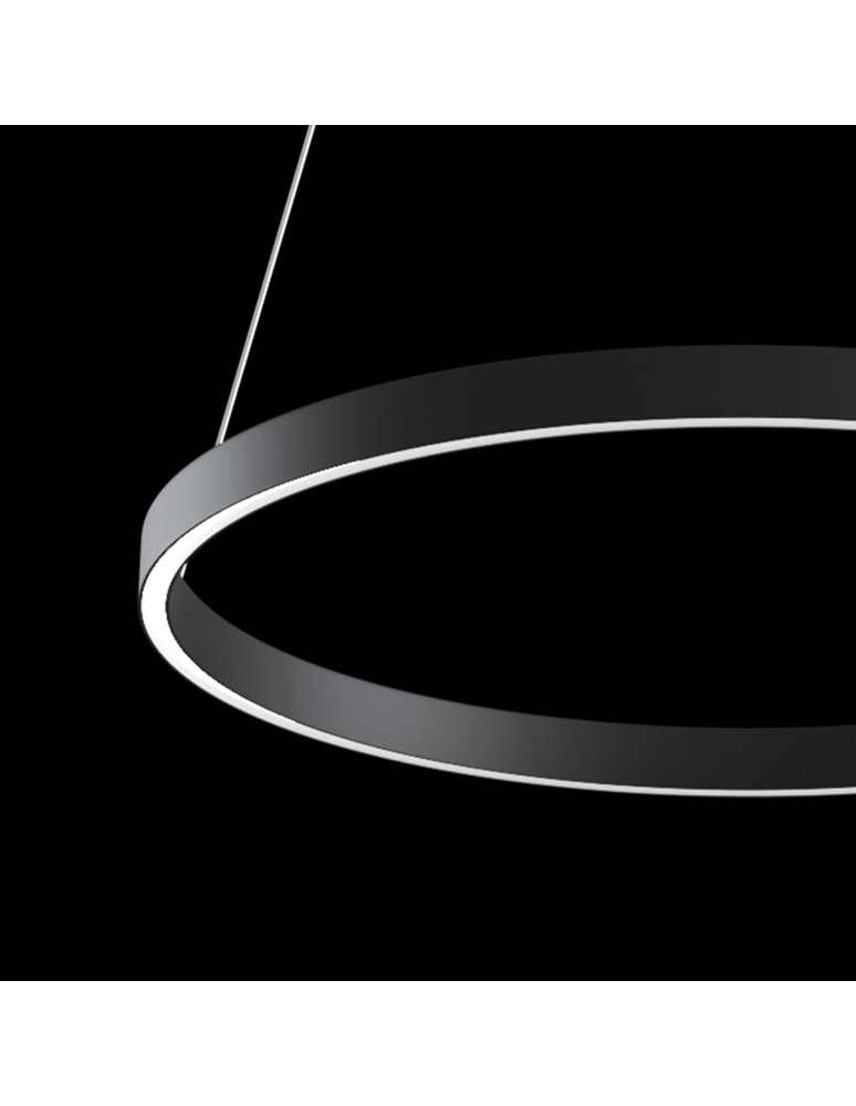 Maytoni Rim Wisząca LED 38W 3732K 1283lm Czarny  MOD058PL-L32B4K