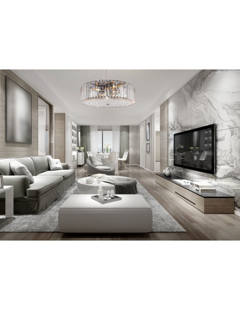 Maytoni Recinto Sufitowa E27 6x60W Chrom MOD080CL-06CH Maytoni Recinto Sufitowa E27 6x60W Chrom MOD080CL-06CH