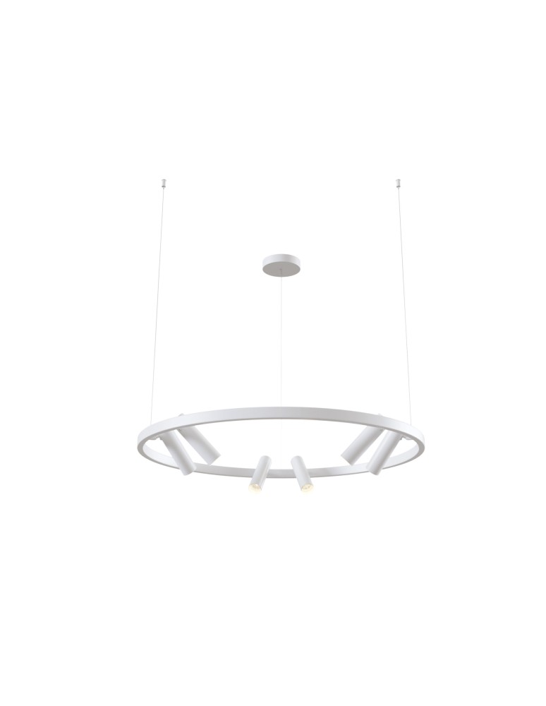 Maytoni Satellite LED 42W 3000K 3800lm wisząca MOD102PL-L42W biały