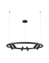Maytoni Satellite LED 42W 3000K 3800lm wisząca MOD102PL-L42B czarny