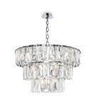 Lampy wiszące - Maytoni Puntes Wisząca E14 18x40W   Chrom  MOD043PL-18CH - product 1