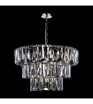 Lampy wiszące - Maytoni Puntes Wisząca E14 18x40W   Chrom  MOD043PL-18CH - product 2
