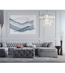 Lampy wiszące - Maytoni Puntes Wisząca E14 18x40W   Chrom  MOD043PL-18CH - product 3