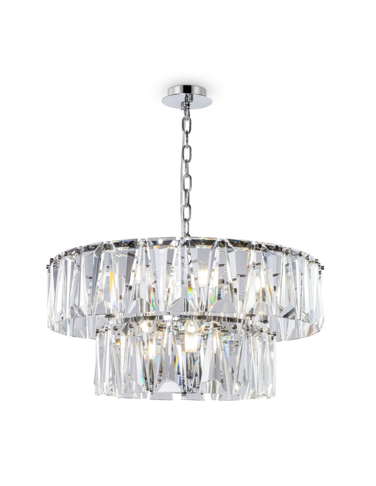 Maytoni Puntes Wisząca E14 12x40W   Chrom  MOD043PL-12CH