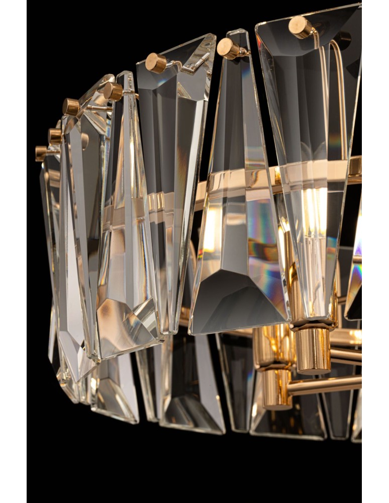 Maytoni Puntes Wisząca E14 6x60W Złoty MOD043PL-06G Maytoni Puntes Wisząca E14 6x60W Złoty MOD043PL-06G