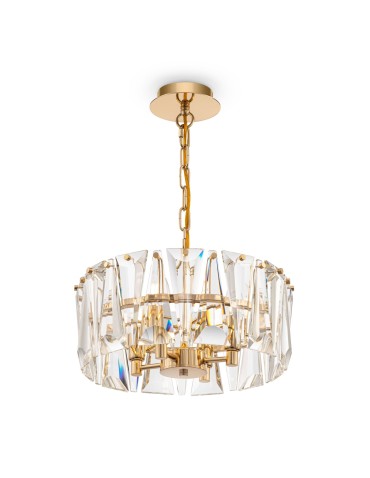 Maytoni Puntes Wisząca E14 4x60W   Złoty  MOD043PL-04G