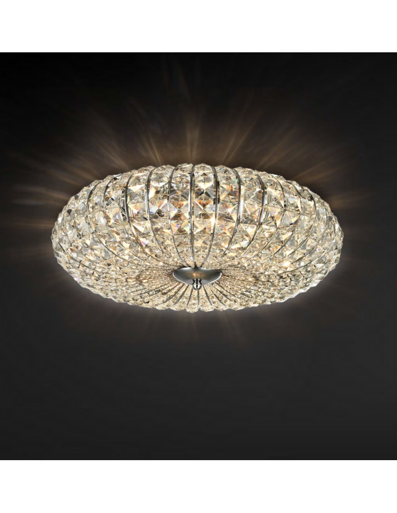 Maytoni Broche 6xE14 60W sufitowa DIA902-06-N nikiel