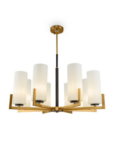 Maytoni Fortano Żyrandol E27 8x40W   Mosiądz  MOD089PL-08BS