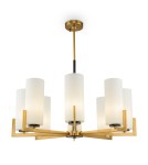 Maytoni Fortano Żyrandol E27 8x40W Mosiądz MOD089PL-08BS Maytoni Fortano Żyrandol E27 8x40W Mosiądz MOD089PL-08BS