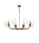 Żyrandole nowoczesne - Maytoni Rendez-vous Wisząca E14 8x40W   Mosiądz  MOD109PL-08BS - product 1