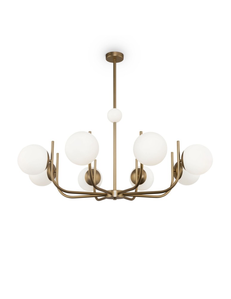 Maytoni Rendez-vous Wisząca E14 8x40W   Mosiądz  MOD109PL-08BS