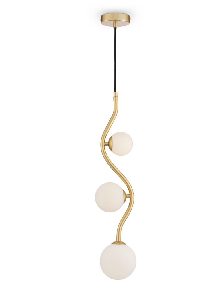 Maytoni Uva Wisząca G9 3x28W   Złoty  MOD059PL-03G