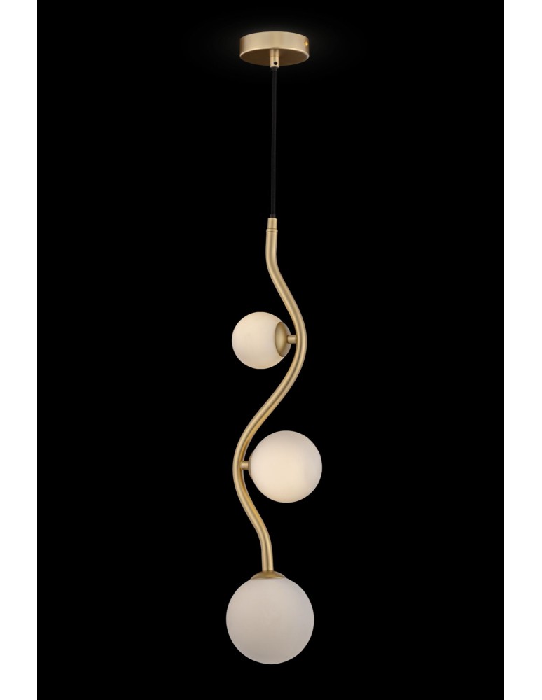 Lampy wiszące - Maytoni Uva Wisząca G9 3x28W   Złoty  MOD059PL-03G - product kolory-swiatla.pl 2
