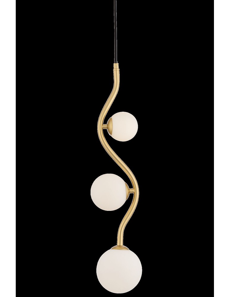 Lampy wiszące - Maytoni Uva Wisząca G9 3x28W   Złoty  MOD059PL-03G - product kolory-swiatla.pl 3