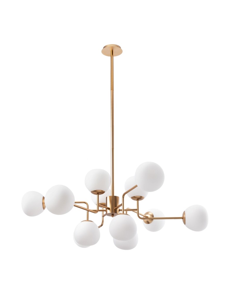 Maytoni Erich 12xE14 40W żyrandol MOD221-PL-12-G mosiądz