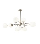 Lampy wiszące kule - Maytoni Erich 12xE14 40W żyrandol MOD221-PL-12-N nikiel - product 1