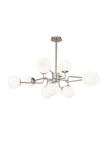 Maytoni Erich 12xE14 40W żyrandol MOD221-PL-12-N nikiel