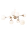 Maytoni Erich 8xE14 40W żyrandol MOD221-PL-08-G mosiądz