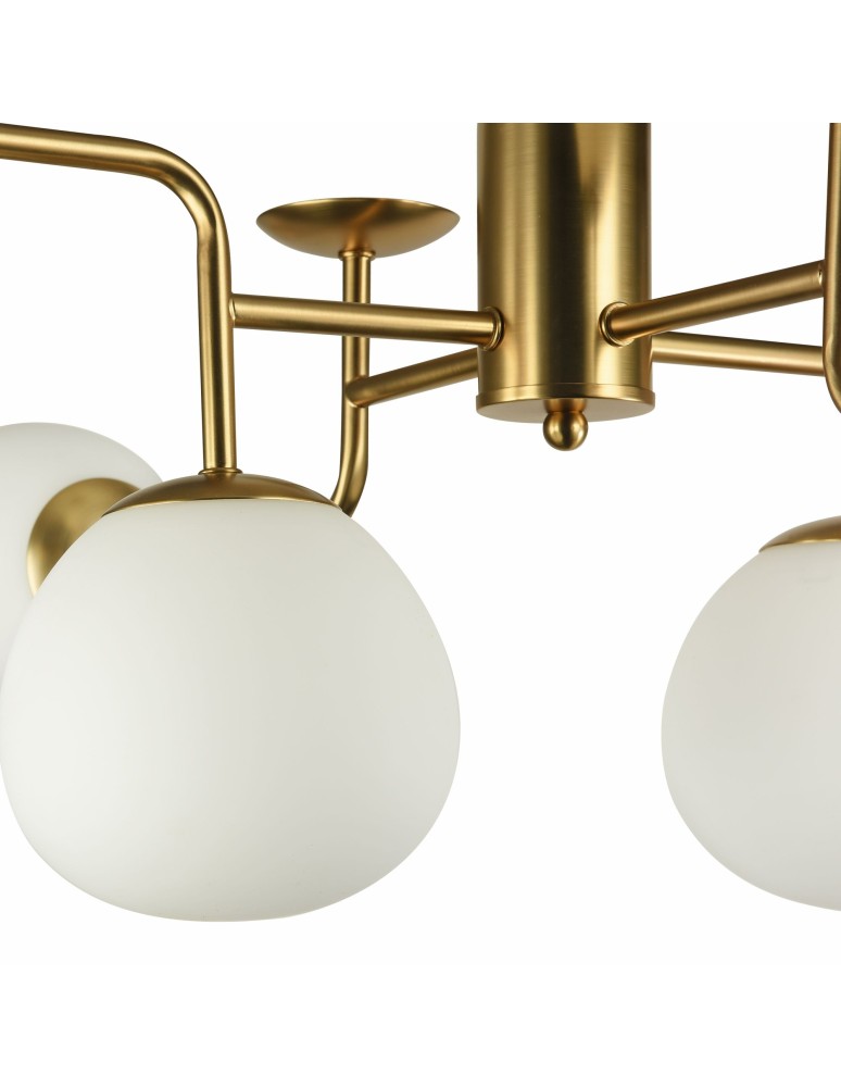 Maytoni Erich 8xE14 40W żyrandol MOD221-PL-08-G mosiądz Maytoni Erich 8xE14 40W żyrandol MOD221-PL-08-G mosiądz