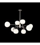 Lampy wiszące kule - Maytoni Erich 8xE14 40W wisząca MOD221-PL-08-N nikiel - product 2