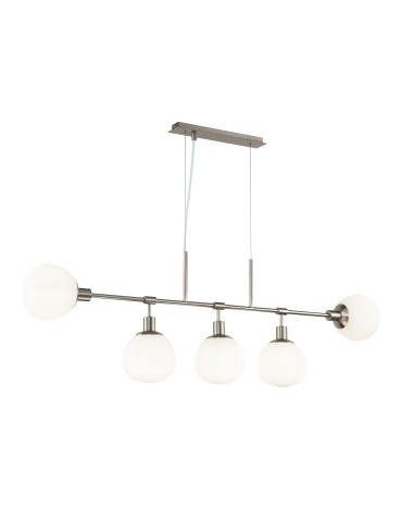 Maytoni Erich 5xE14 40W wisząca MOD221-PL-05-N nikiel