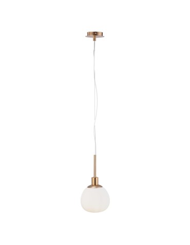 Maytoni Erich 1xE14 40W wisząca MOD221-PL-01-G mosiądz