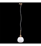 Lampy wiszące w kolorze mosiądz - Maytoni Erich 1xE14 40W wisząca MOD221-PL-01-G mosiądz - product 4
