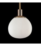 Lampy wiszące w kolorze mosiądz - Maytoni Erich 1xE14 40W wisząca MOD221-PL-01-G mosiądz - product 7