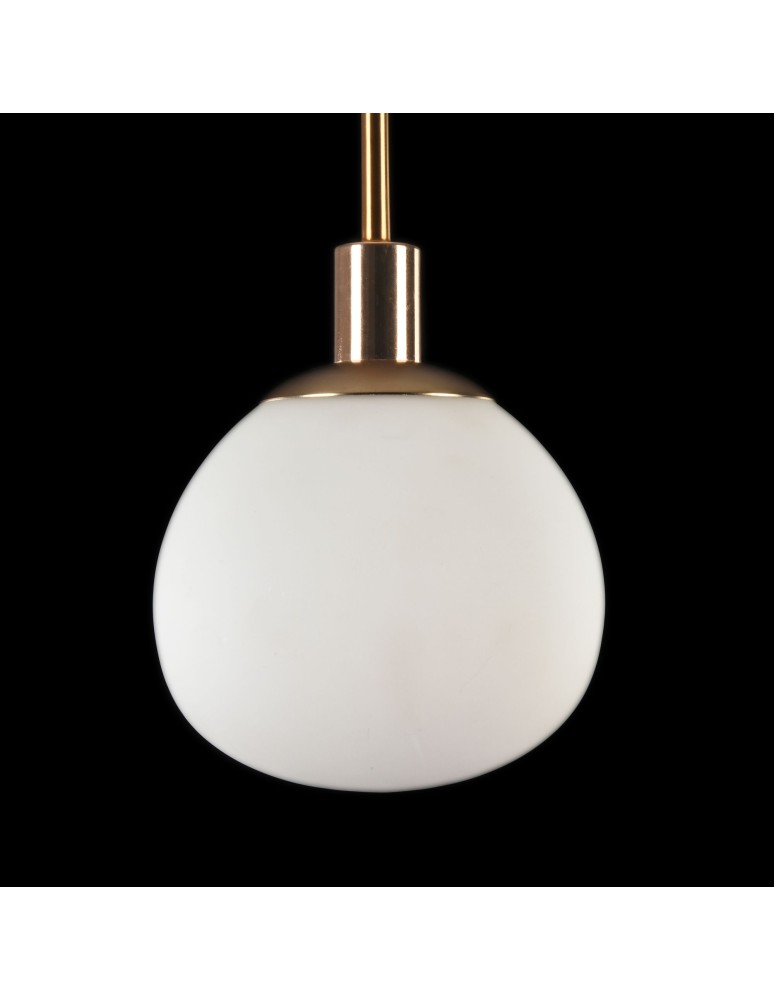 Maytoni Erich 1xE14 40W wisząca MOD221-PL-01-G mosiądz