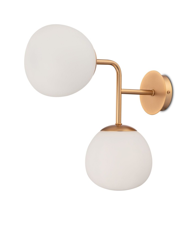 Maytoni Erich 2xE14 40W kinkiet MOD221-WL-02-G mosiądz