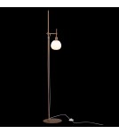 Lampy podłogowe - Maytoni Erich 1xE14 40W podłogowa MOD221-FL-01-G mosiądz - product 2