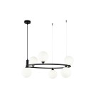 Lampy wiszące - Maytoni Ring 6xG9 25W wisząca MOD013PL-06B czarny - product 1