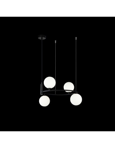 Maytoni Ring 4xG9 25W wisząca MOD013PL-04B czarny - produkt 2