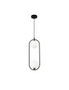 Maytoni Ring 2xG9 25W wisząca MOD013PL-02B czarny Maytoni Ring 2xG9 25W wisząca MOD013PL-02B czarny