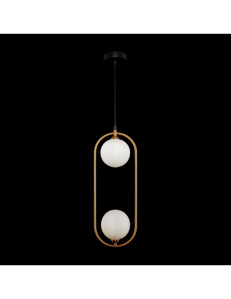 Maytoni Ring Wisząca G9 2x25W Mosiądz MOD013PL-02BS Maytoni Ring Wisząca G9 2x25W Mosiądz MOD013PL-02BS
