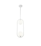 Lampy wiszące - Maytoni Ring 2xG9 25W wisząca MOD013PL-02W biały - product 1