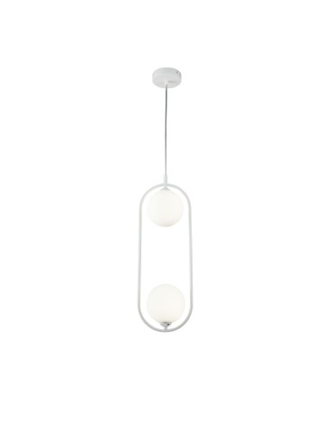 Maytoni Ring 2xG9 25W wisząca MOD013PL-02W biały