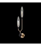 Kinkiety - Maytoni Ventura 2xG9 28W kinkiet MOD012WL-02G złoty mat - product 2