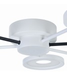 Lampy sufitowe - Maytoni Aprilia Sufitowa LED 71.3W 4200K 6900lm Czarny  Biały MOD809-CL-06-72-WB - product 5