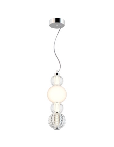 Maytoni Collar Wisząca LED 17.6W 2690K 939lm Chrom  P069PL-L17CH3K