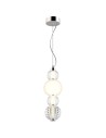 Maytoni Collar Wisząca LED 17.6W 2690K 939lm Chrom  P069PL-L17CH3K