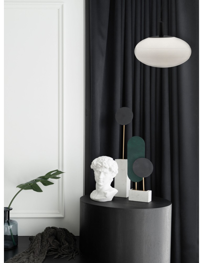Maytoni Perlas Wisząca E27 1x60W Czarny P062PL-01W Maytoni Perlas Wisząca E27 1x60W Czarny P062PL-01W