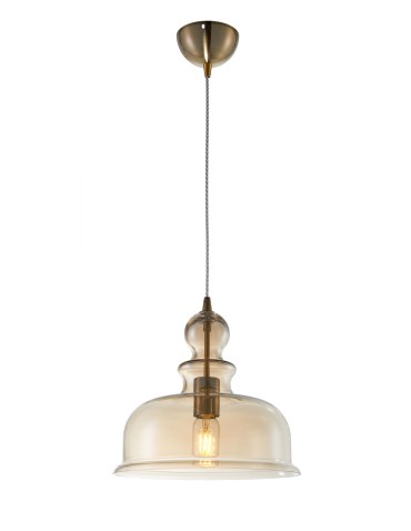 Maytoni Tone 1xE27 60W wisząca P001PL-01BZ brąz