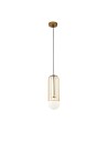 Maytoni Telford 1xG9 25W wisząca P361PL-01G złoty