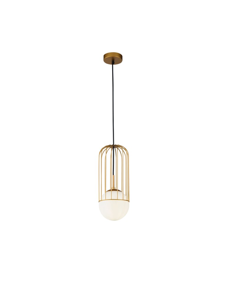 Maytoni Telford 1xE27 40W wisząca P362PL-01G złoty Maytoni Telford 1xE27 40W wisząca P362PL-01G złoty
