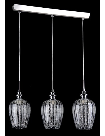 Maytoni Blues 3xE14 40W wisząca MOD044-PL-03-N nikiel