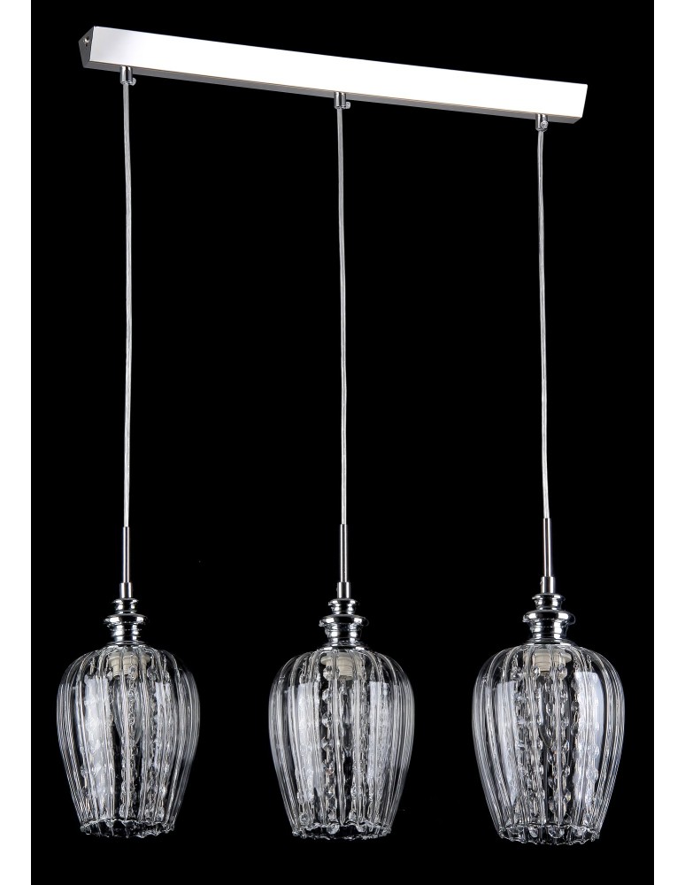 Maytoni Blues 3xE14 40W wisząca MOD044-PL-03-N nikiel
