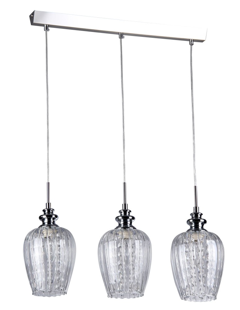 Lampy wiszące - Maytoni Blues 3xE14 40W wisząca MOD044-PL-03-N nikiel - product kolory-swiatla.pl 2