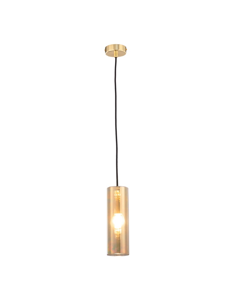 Maytoni Gioia Wisząca E14 1x40W   Złoty  P011PL-01G
